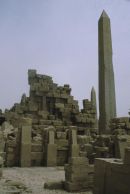 View of Two Obelisks, Karnak Temple, Luxor